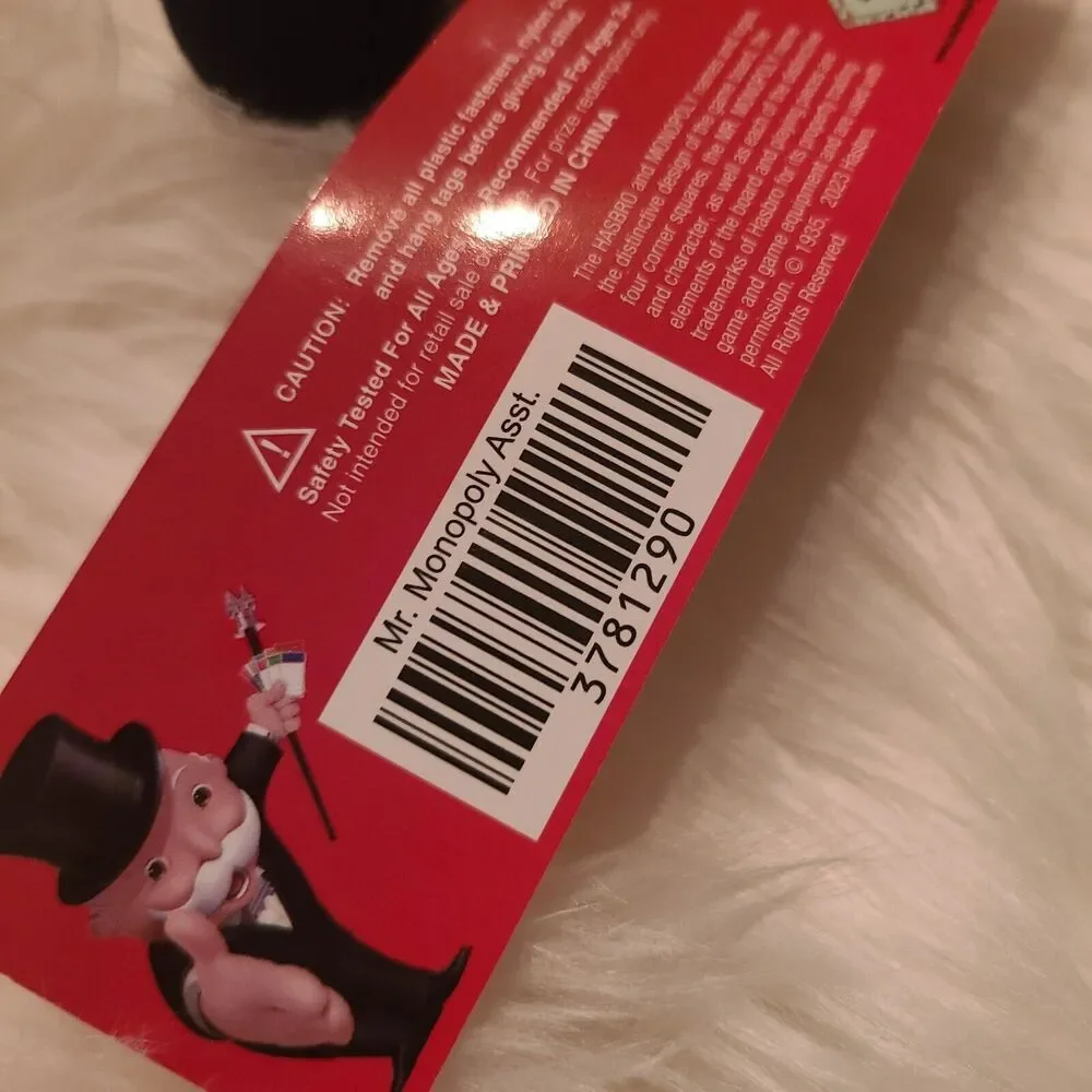 Mr. Monopoly Uncle Pennybags Chibi Plush 7